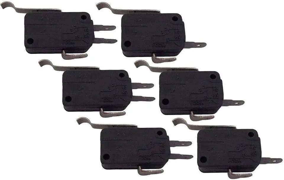 (6 Pack) Golf Cart Micro Switch 2 & 3 Prong for Club Car DS Precedent 1014807,1014240, 1014805