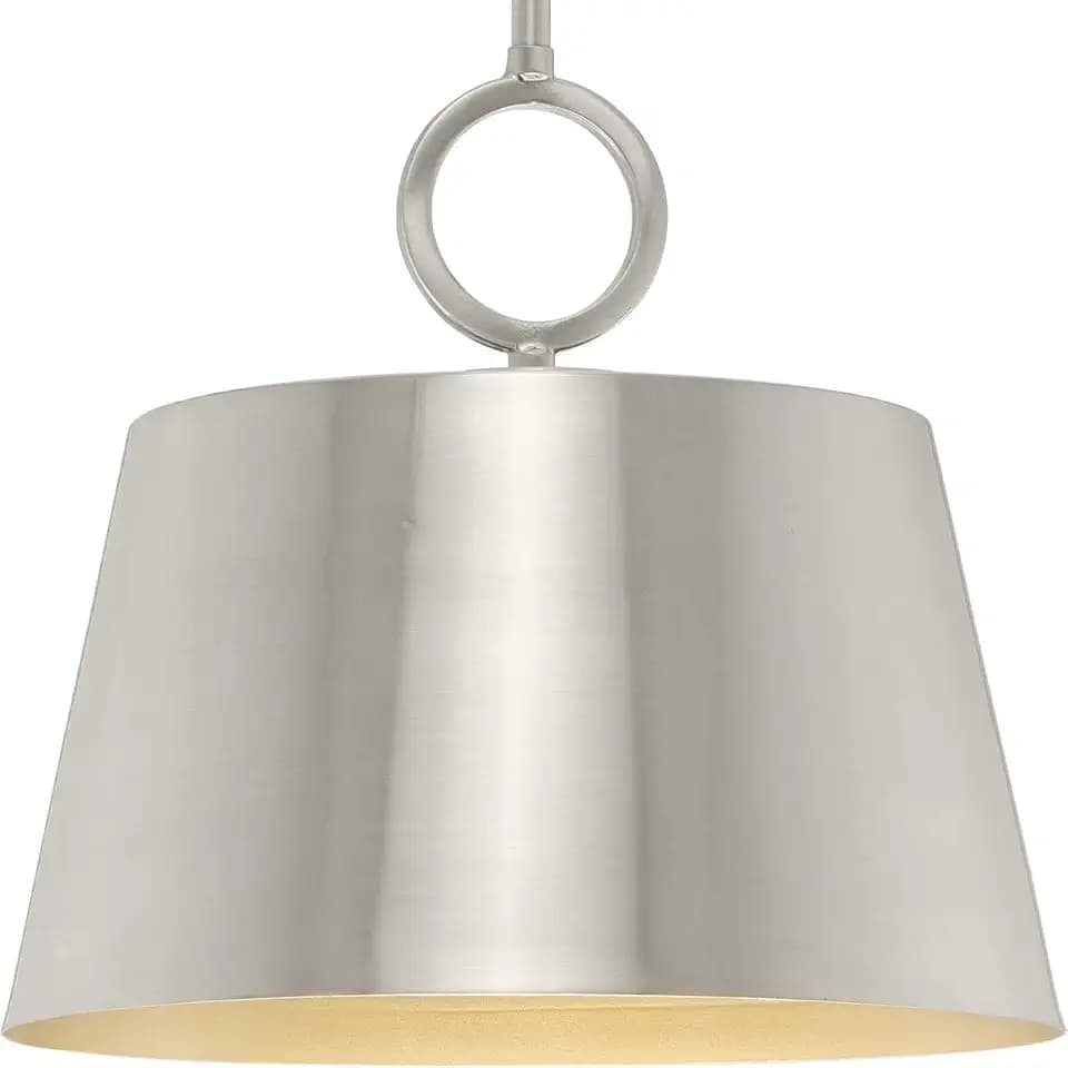 Progress Lighting Parkhurst Pendant Light, Brushed Nickel