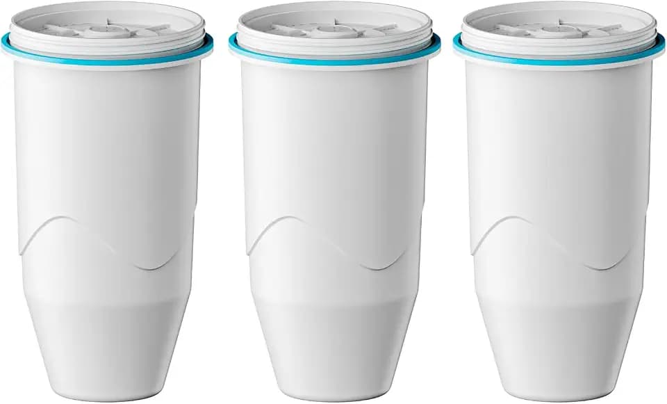 Replacement for Zero Water Pitchers and Dispenser ZR-001, 3 Count