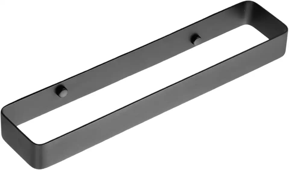 Mooche Bathroom Towel Bar Black,12 Inch Towel Racks for Bathroom