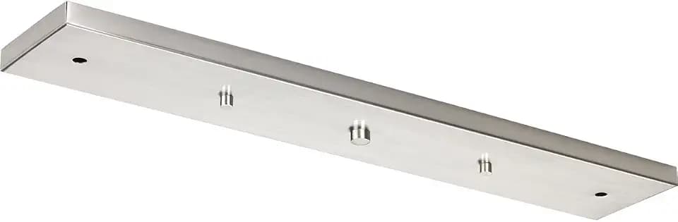 Progress Lighting P8404-09 Traditional/Casual Canopy Accessory, Brushed Nickel 0.75x23.25x4.25