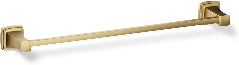 Kohler 27410-2MB Riff® 24" Towel bar, Vibrant Brushed Moderne Brass