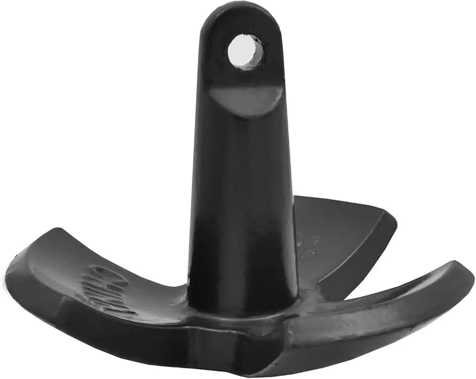 River Anchor Black Vinyl Coated Cast Iron 12lb/18lb/20lb