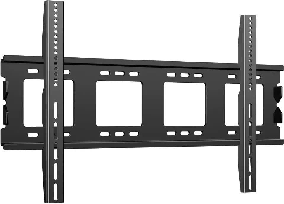 TV Wandhalterung Fest für 50-120 Zoll Schwer Curved Flachbildfernseher max VESA 900x600mm hält bis zu 125kg Ultra Dünn Schwer Monitor Wandhalterung 75 80 85 90 100“ Universal TV Halterung