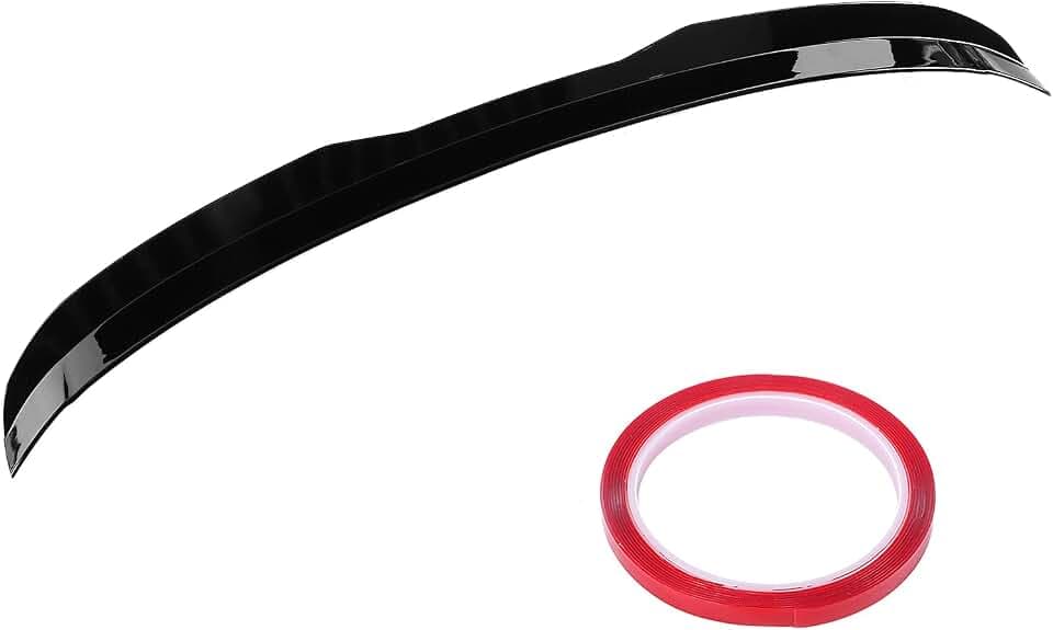 Heckspoiler, Exterieur Heckspoiler Kit, Qiilu Auto Heckspoiler Wing Glossy Black Modifikation Ersatz für 1er F20 2011-20
