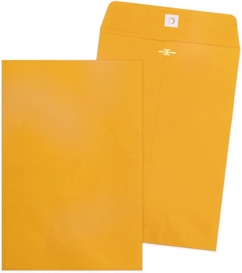 Goefun Small Manilla Envelopes 5 x 7.5 inch, 100 Pack