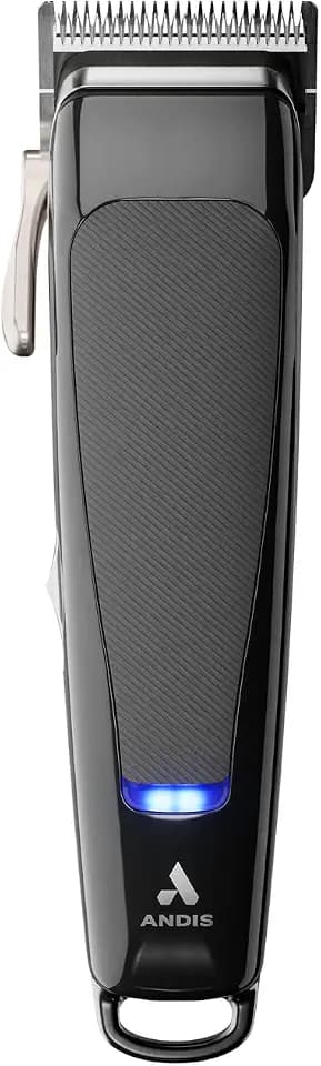 Andis 86000 reVITE Cordless Lithium-Ion Adjustable Fade Hair Cutting Clipper with Stainless Steel Blade - Black