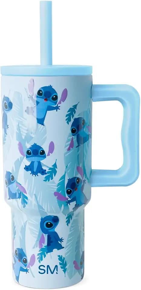 Simple Modern Disney Stitch Kids Tumbler with Straw & Handle | 24oz