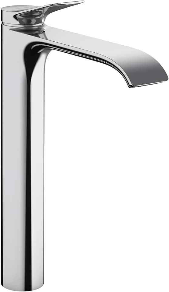 hansgrohe Vivenis Modern 1-Handle 1-Hole 12-inch Tall Bathroom Sink Faucet in Chrome, 75042001