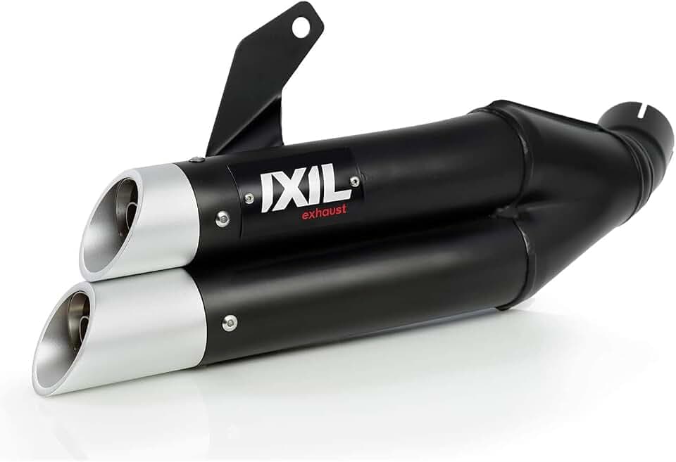 IXIL Auspuff Hyperlow XL Endschalldämpfer - Dualexit - Edelstahl - EG-BE