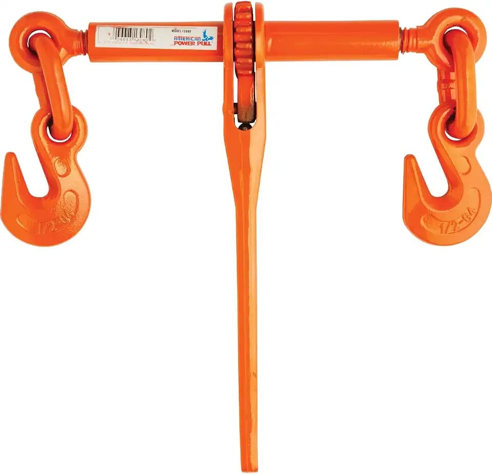 American Power Pull 13080 Ratchet Load Chain Binder Puller, 3/8 to 1/2-Inch, Standard