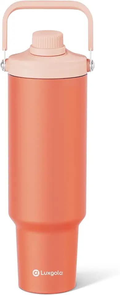 50oz Tumbler with Handle, Insulated Water Bottle with Spout Lid