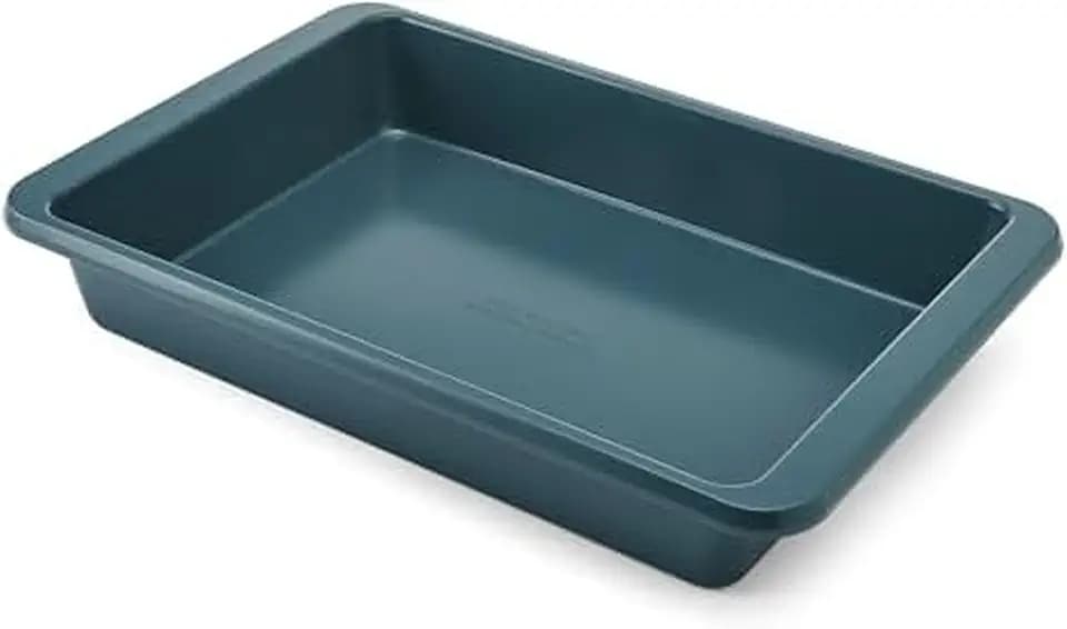 KitchenAid Nonstick Aluminized Steel Cake Pan, Dishwasher Safe, Agave, 9 x 13 Inch