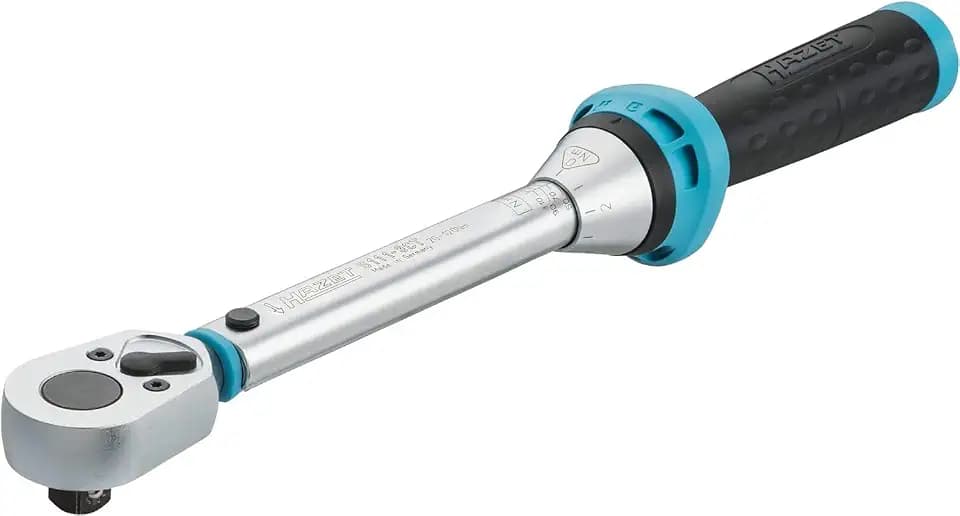 Hazet Drehmomentschlüssel 5111-3CT, 3/8 Zoll (10 mm) Vierkant, Länge 375 mm