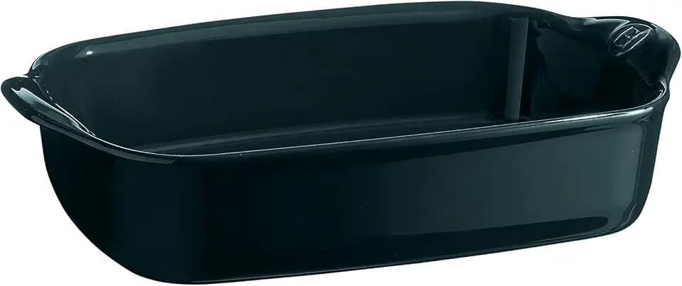 Emile Henry Ultime 8.7" x 5.75", Ocean Rectangular Baking Dish, 11.81" x 7.5" x 2.5"
