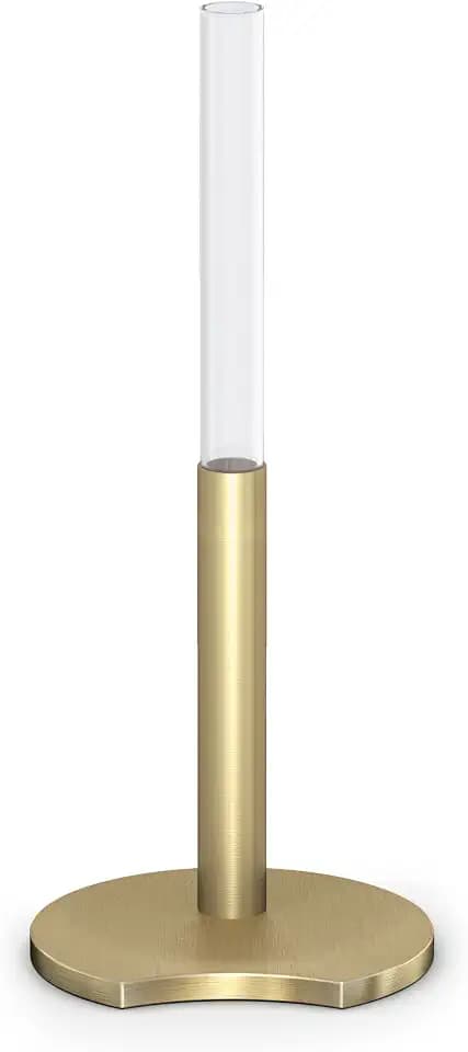 Swarovski Garden Tales Decorative Vase, Glass Vase with Gold Tone Finish Base, Small Vase for Single Flowers, Part of The Swarovski Garden Tales Collection