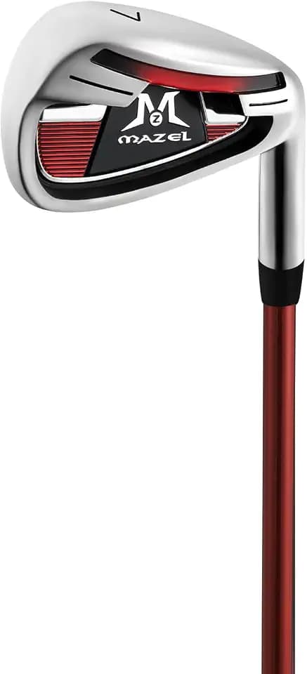 MAZEL Golf Individual Iron 1,2,3,4,5,6,7,8,9, Golf Iron with Steel Shafts for Right Handed Golfers