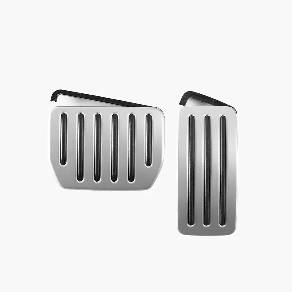 TPARTS Aluminium-Selbst-Flip-Lock-Performance-Pedal-Sets, Gaspedal-Abdeckung für Tesla Model 3 und Model Y, Rutschfester Schutz, Zubehör, Fußpedal-Pad