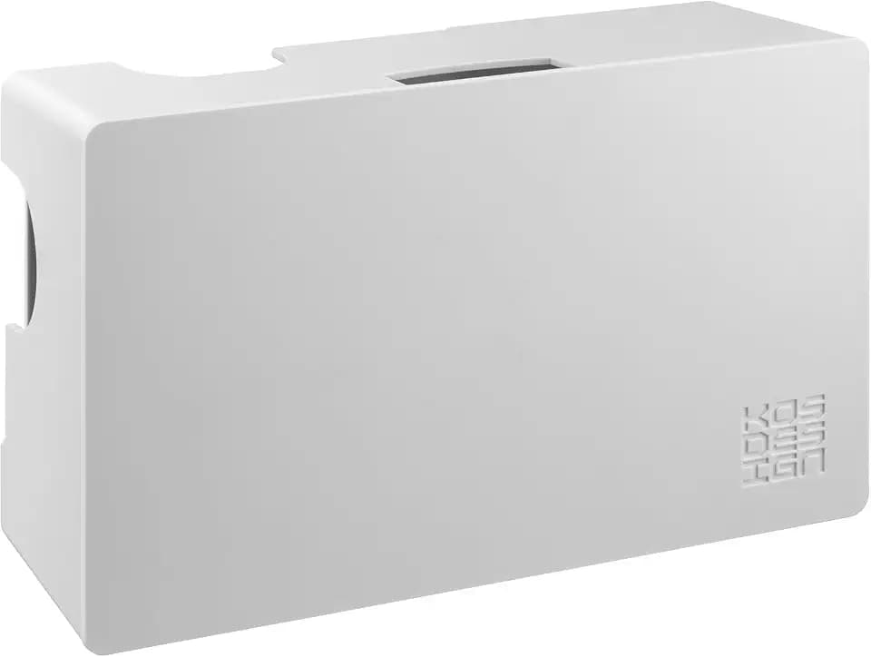 Kabelmanagement Box ABS 32x20x11,5cm, Weiß, Montagematerial Inklusive