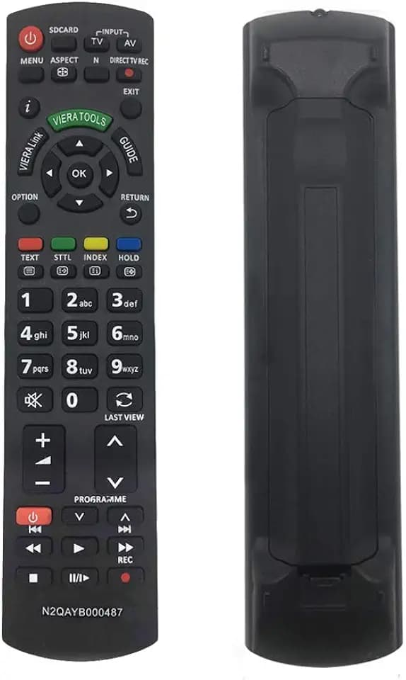 Ersatz N2QAYB000487 Fernbedienung Panasonic passend für Panasonic TV Fernbedienung