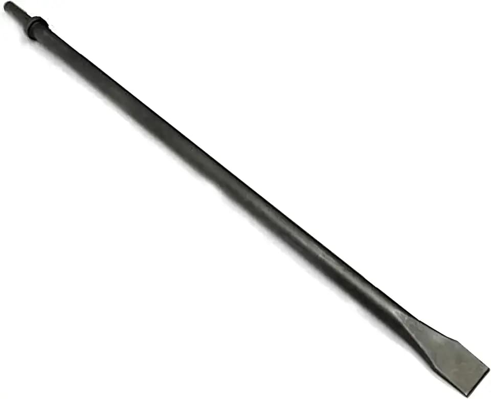 Scraper 450mm (17" Inch) Long Flat Chisels Air Pneumatic Hammer Chisel with Round Collar for Concrete and Tile Chisel