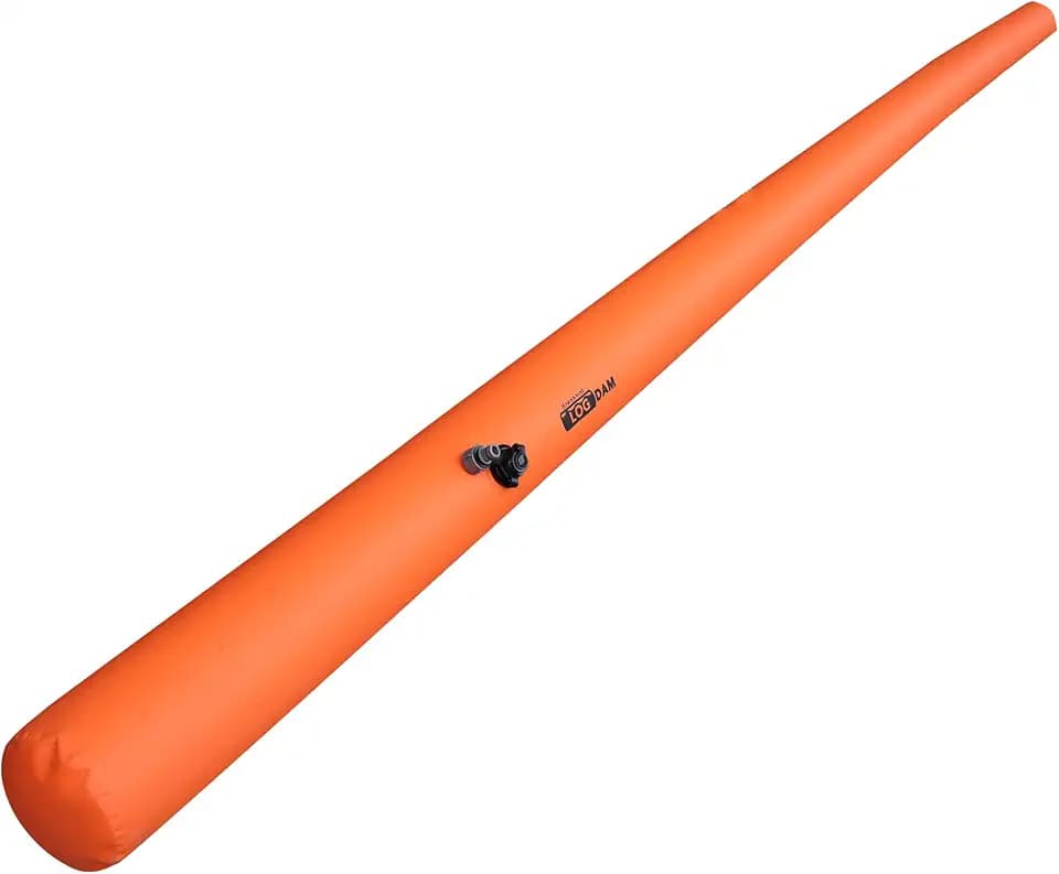 Quick Dam Log Dam Flood Barrier, 3in x 10ft