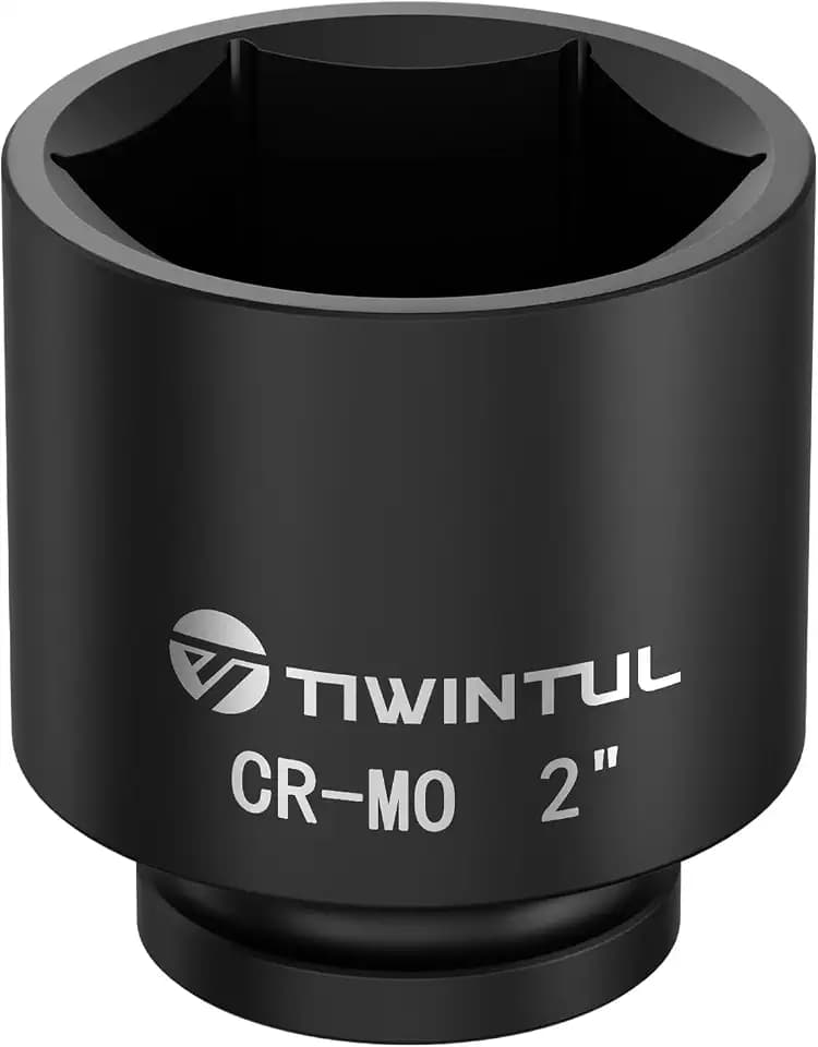 3/4 Inch Drive Impact Socket 2 inch, Anti-Rounding 6-Point Design