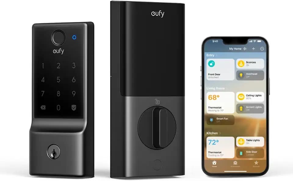 eufy Security Smart Lock E31, Fingerprint Keyless Entry Door Lock