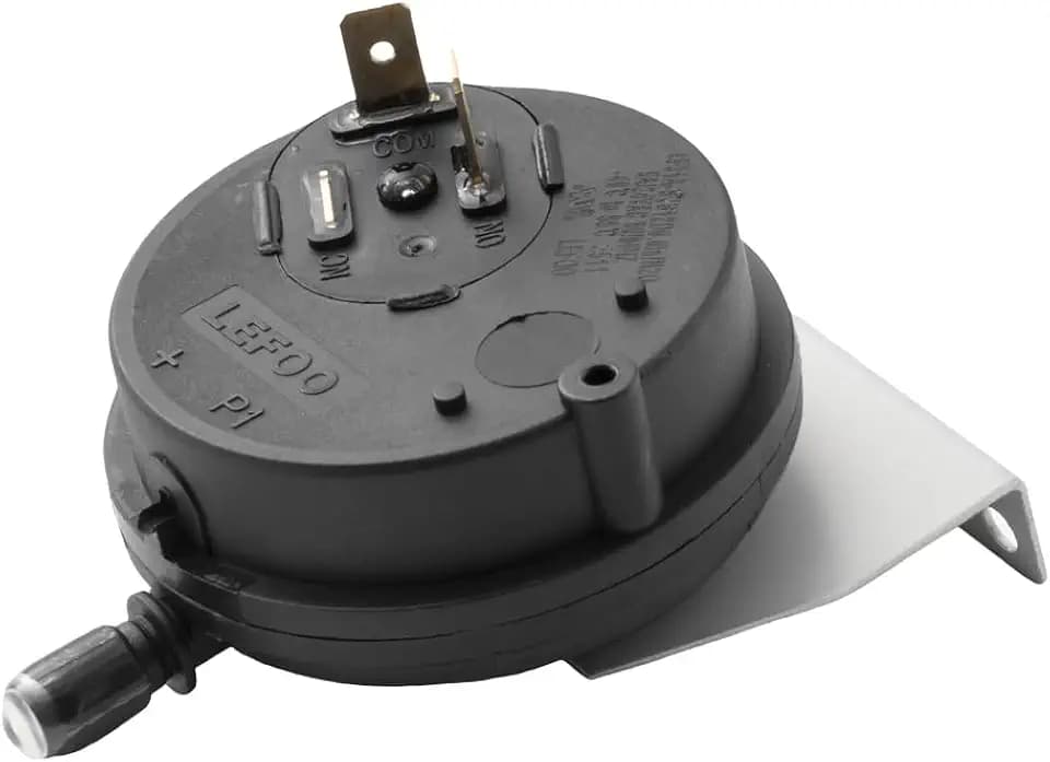 LEFOO LF31 Water Heater Pressure Switch Gas furnance Vent air Pressure Switch HVAC Adjustable Vacuum Switch 60W.C