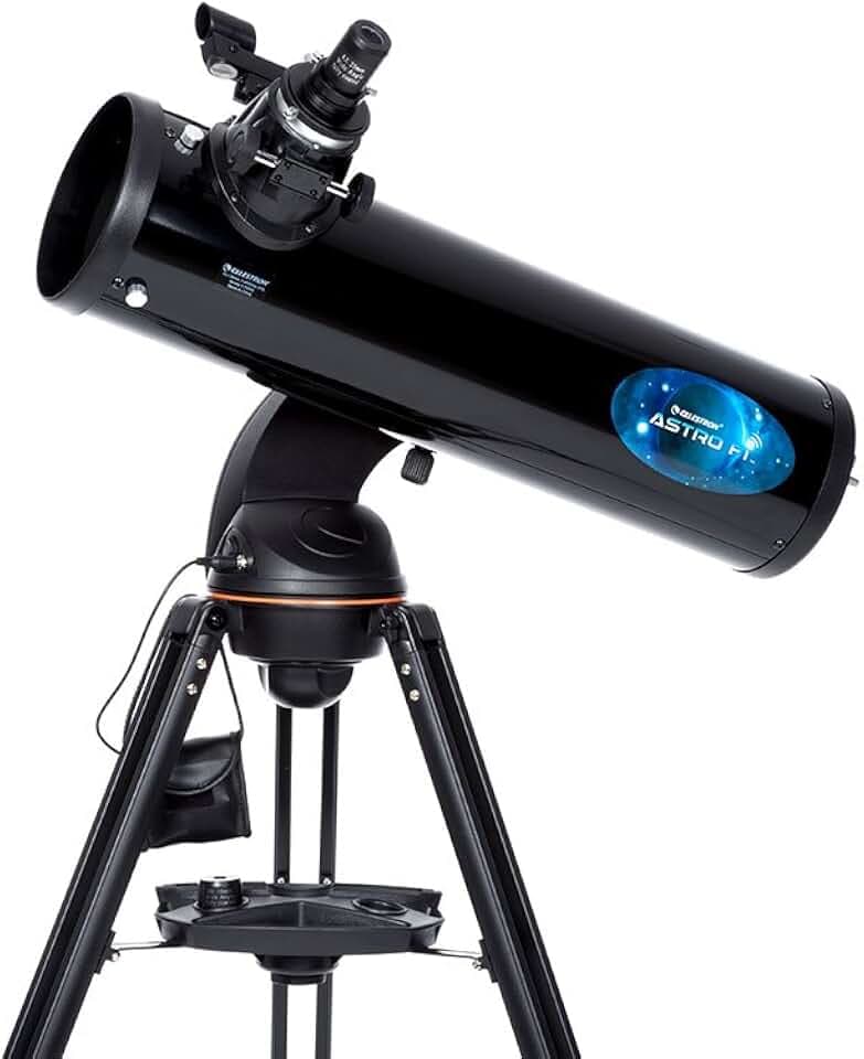 Celestron Astro Fi 130 Reflector Telescope for Beginners with Built-in WiFi