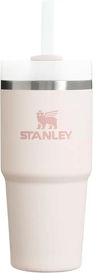 STANLEY Quencher H2.0 Flow State Tumbler, 14 oz, Rose Quartz 2.0