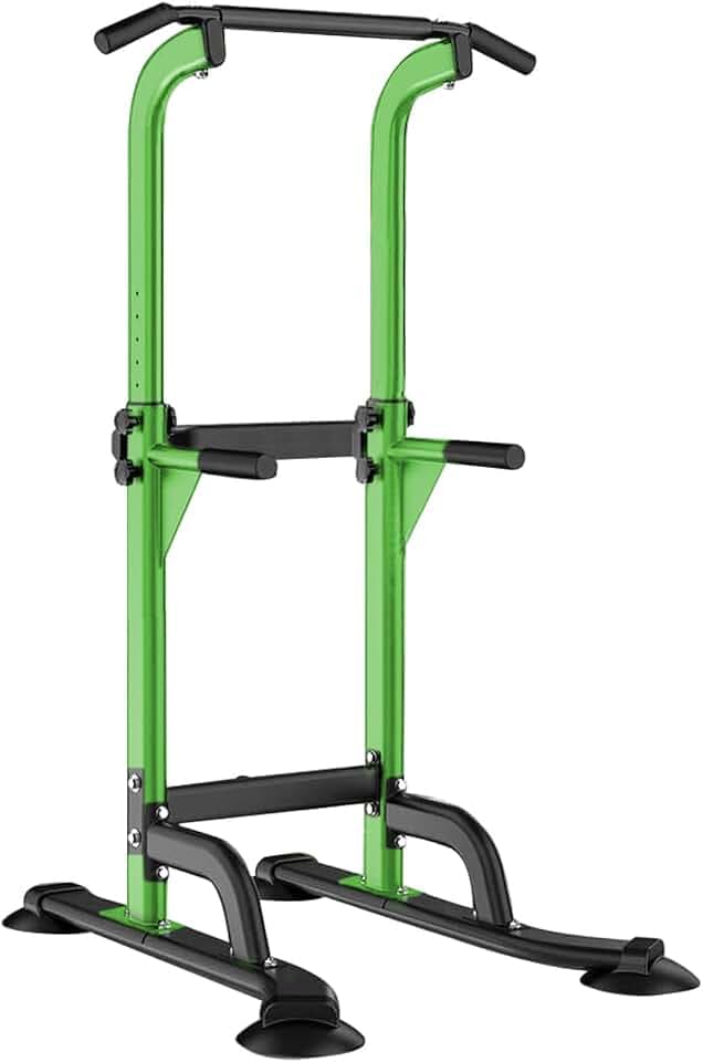 SogesHome Multi-Function Power Tower Pull Up Bar Dip Station for Home Gym