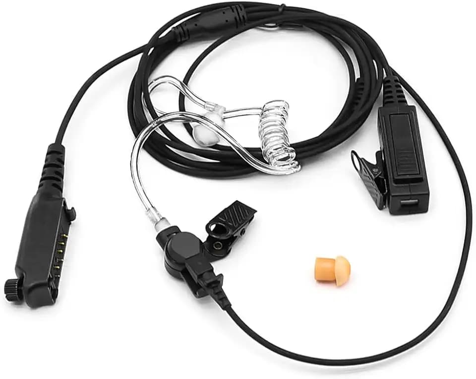 Headset für Sepura Radio SC20 SC21 STP8000 Multipin FBI Style