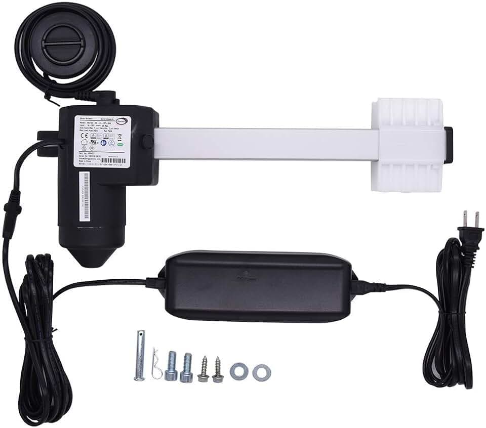 Fromann Power Recliner Lift Chairs Limoss 450312 Actuator Motor Replacement Kit with Hand Control, Power Supply and Cable Cord