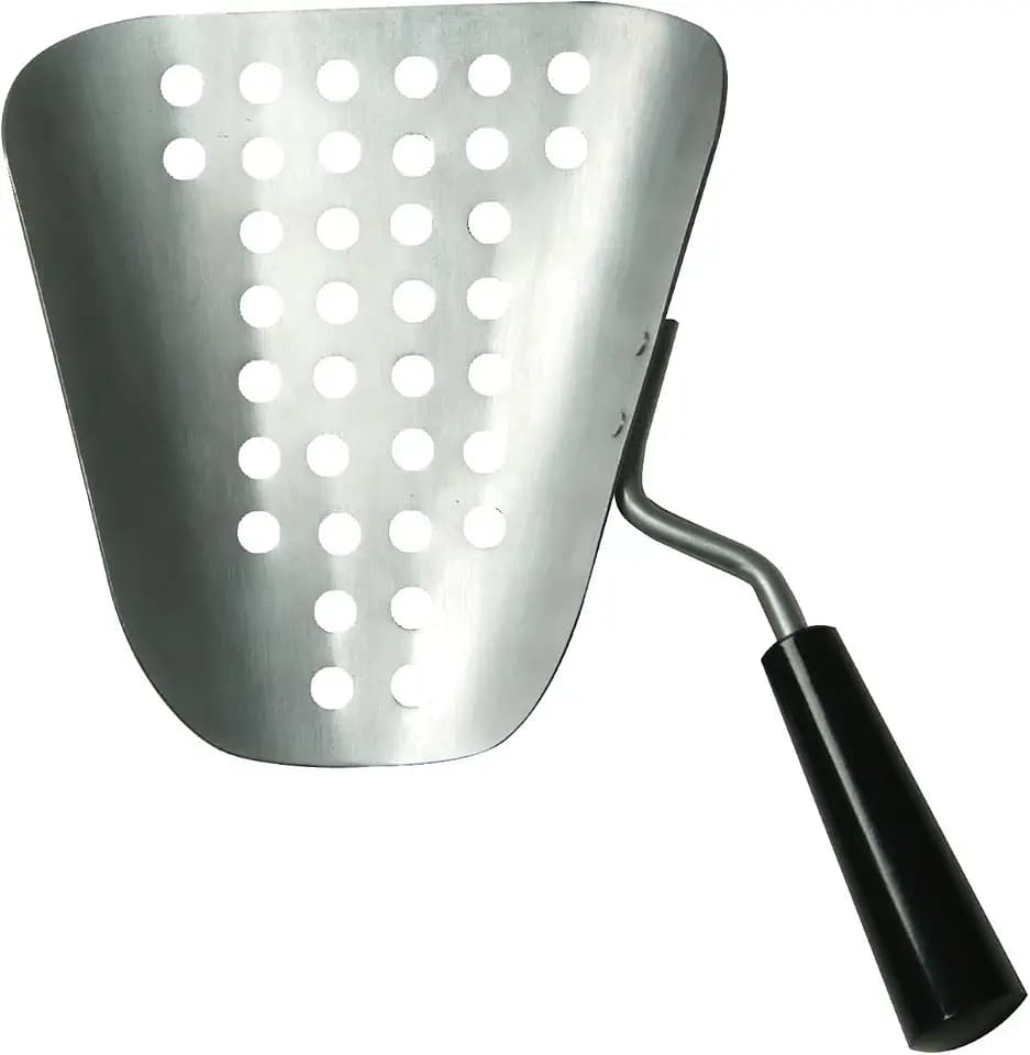 Benchmark 42030 Aluminum Speed Scoop,Silver,Large