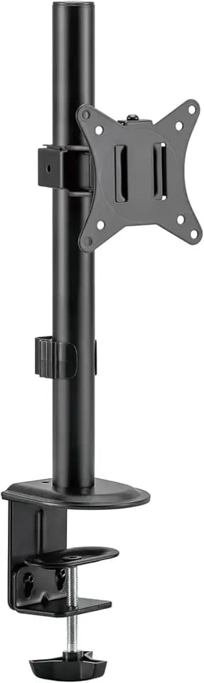 PureMounts Monitorhalterung Tischhalterung 17-32 Zoll VESA 75 100 Halterung