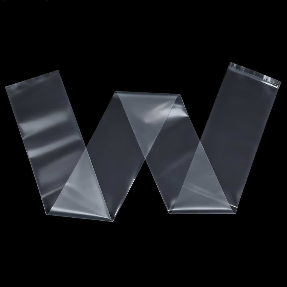 100 Pack Clear Poster Storage Bags 4 X 40 Inch 2.3 Mil Flat