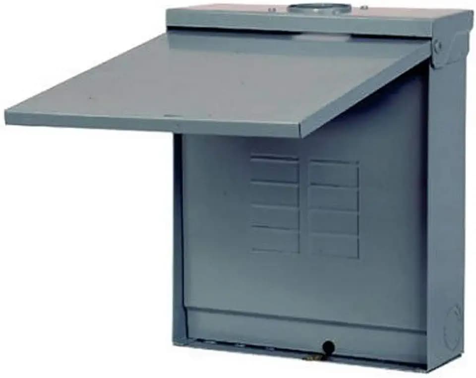 Siemens W0816ML1125CU 125 amp, 8 Space, 16 Circuit, Outdoor Center Load Cente, Gray