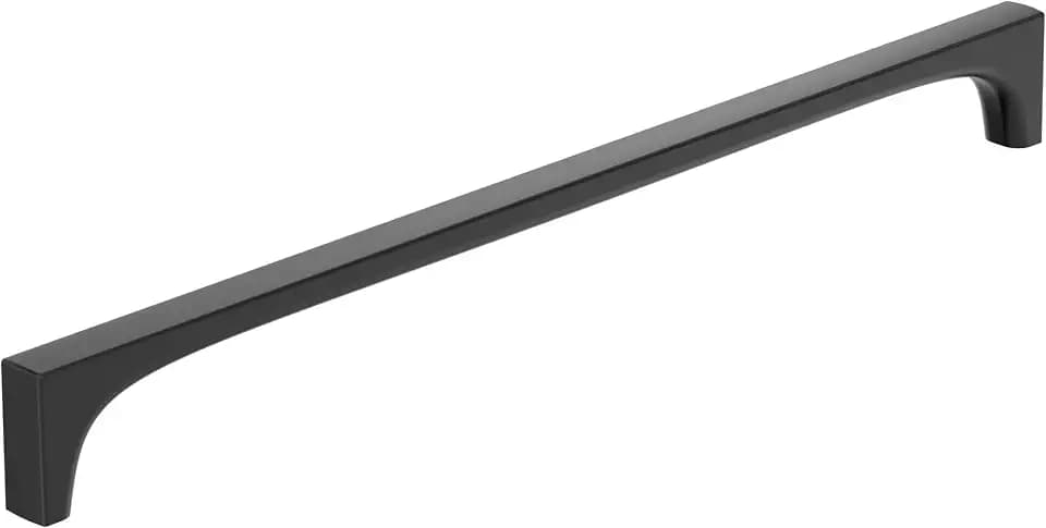 Amerock 18" Merced Matte Black Appliance Pull