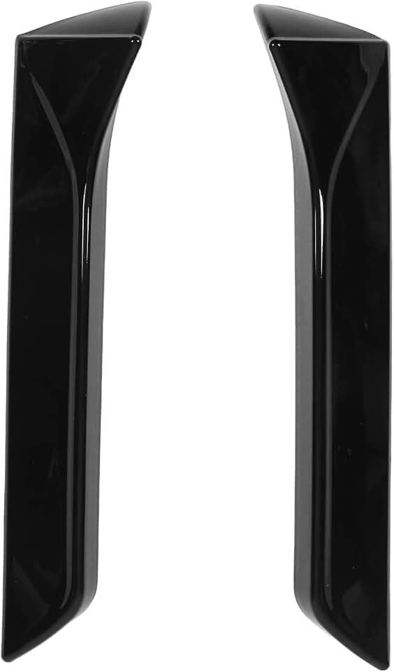 Heckscheiben-Seitenspoiler, 2 Stück, Heckscheiben-Seitensplitterflügel, Außenverkleidung Links Rechts, Ersatz für SEAT 5F Mk3 MK3.5 2013–2021 (Klavierschwarz,