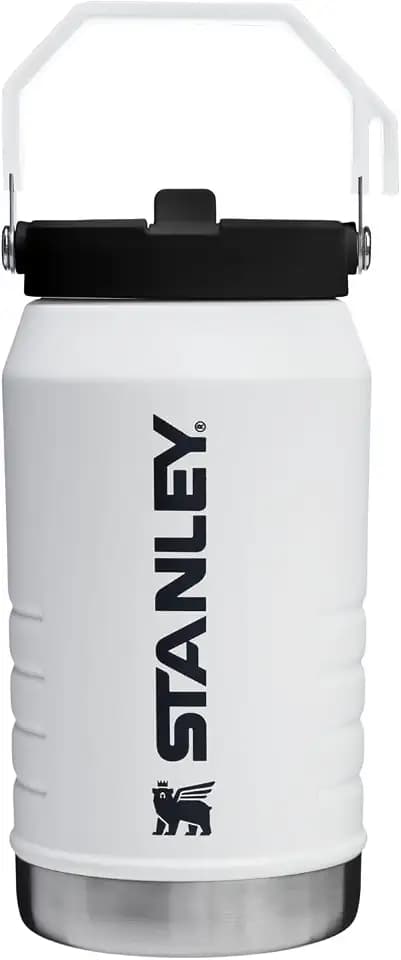 STANLEY IceFlow Flip Straw 2.0 Jug, 64 oz, Chalk