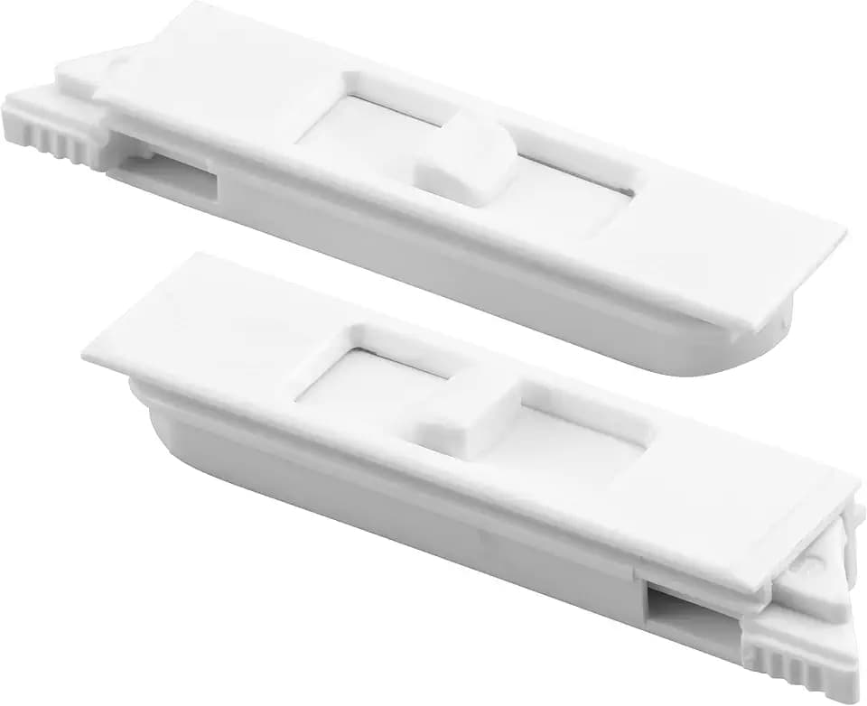 Prime-Line F 2926 Window Tilt Latch, 0.373 Plastic, Fits Altrium Windows, Euro White Color, Left and Right Hand Latches, Fasteners Not Required (1 Pair)