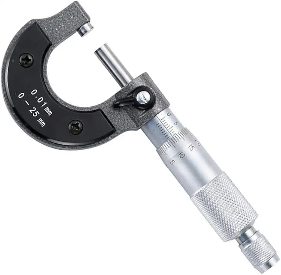 Micrometer Digitale Bügelmessschraube 0-25mm Hohe Präzision Elektronische Standard Außerhalb Metrik Mikrometerschieber Länge Messwerkzeug für Mechaniker