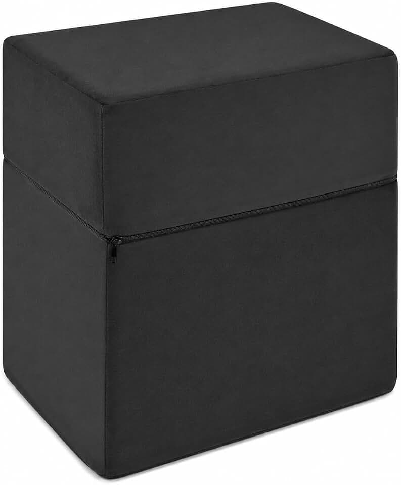 Adjustable Foot Rest Under Desk, Black