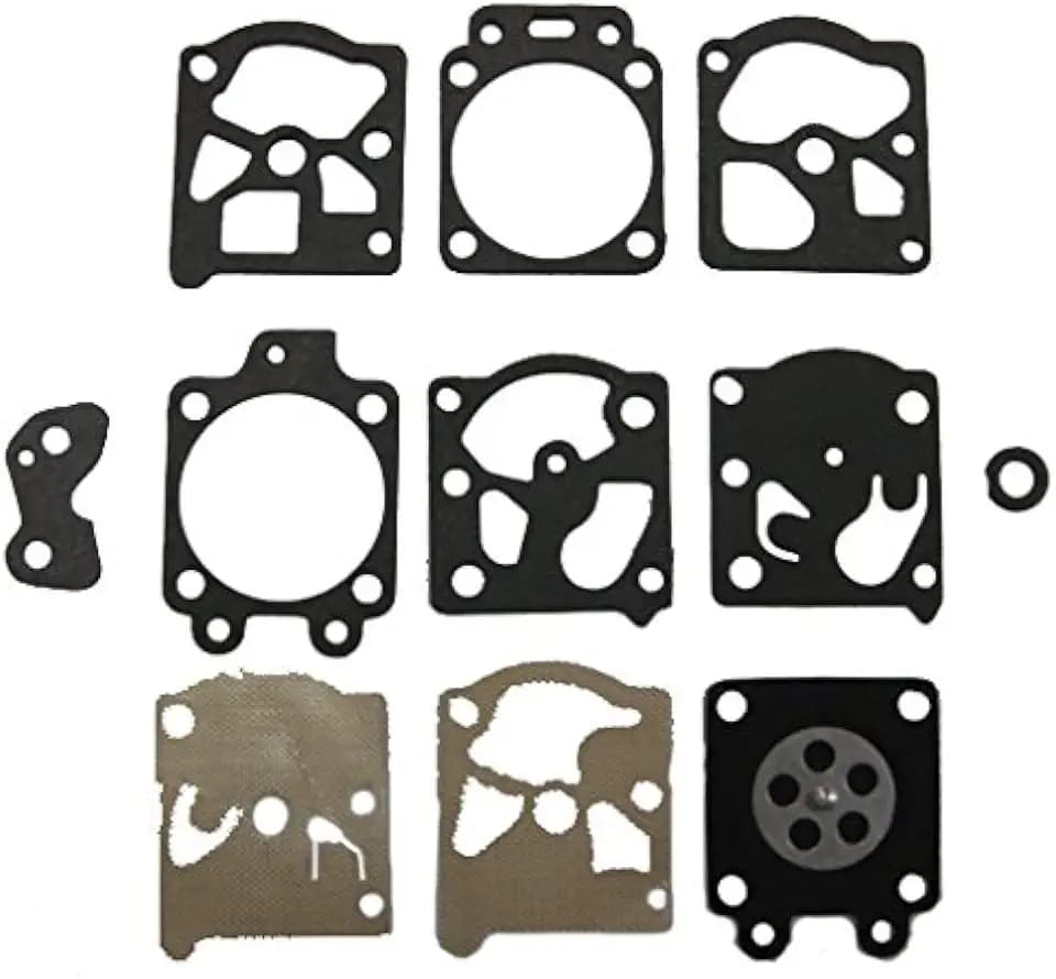 GREENSTAR Set Membranen anpassbar für Vergaser Walbro, schwarz, 28578