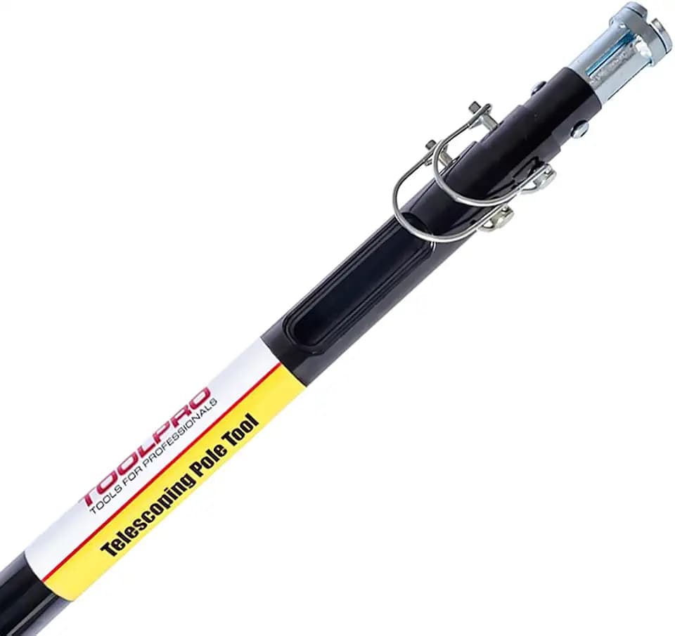 ToolPro 12 in Lag Pole for Installing Lag Screws. Three 4 ft. Sections Suspend Ceiling Grids from the Ground. Use with Any 3/8 or 1/2 inch Drill. (TP05220)