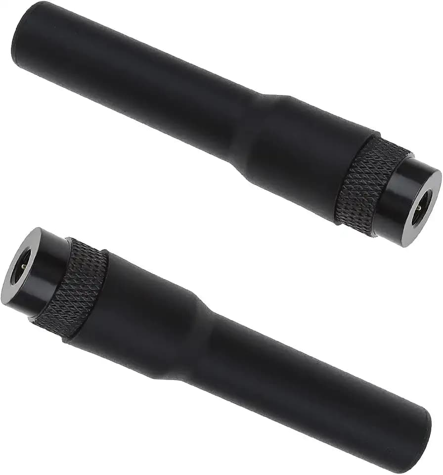 ECSiNG 2-teilig SF-20 Walkie Talkie Antenne SMA-M Dual Band Männlich Stecker VHF 136-174MHz UHF 144/430 MHz mit hoher Verstärkung Kompatibel mit BF-888S UV-5R UV-5RA KG-689