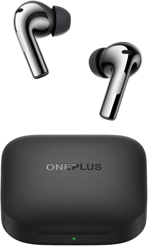 OLKIEQZ OnePlus Buds 3 in Ear TWS Bluetooth Earbuds with Upto 49dB Smart Adaptive Noise Cancellation,Hi-Res Sound Quality,Sliding Vol