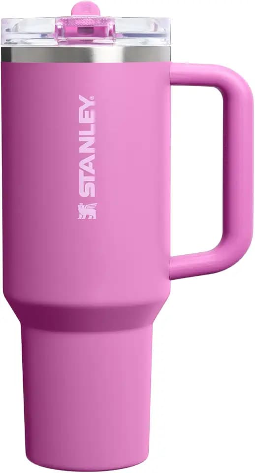 STANLEY Quencher ProTour Flipstraw Tumbler, 40 oz, Dark Blossom