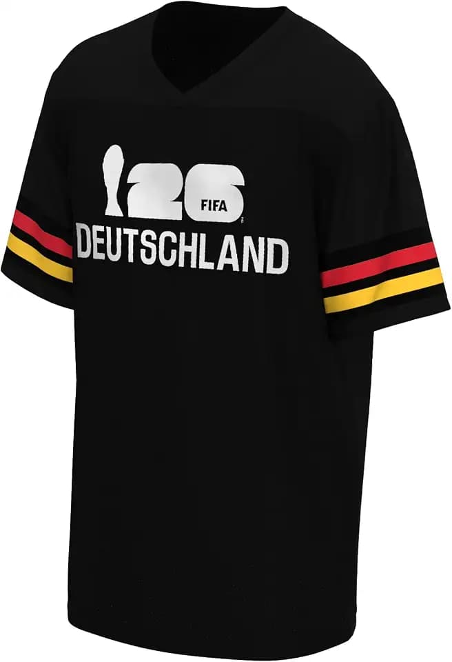 Outerstuff FIFA World Cup 2026 Mens Short Sleeve V-Neck Football Jersey